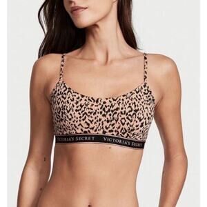 NWT Victorias Secret Size XL Bralette Bra Leopard Print